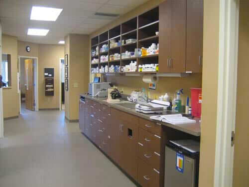 Tour our animal hospital in White House: In-house pharmacy